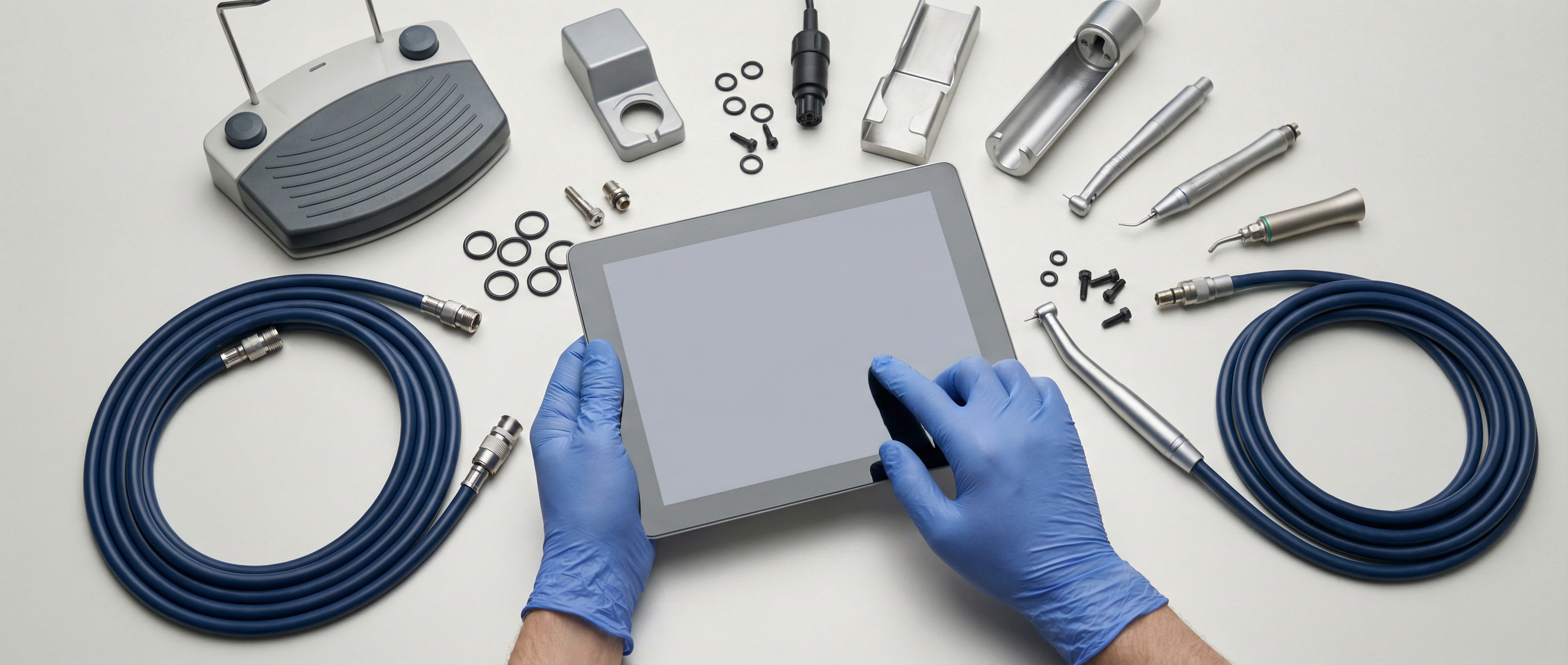 Сравнение комплектации стоматологической установки по списку узлов