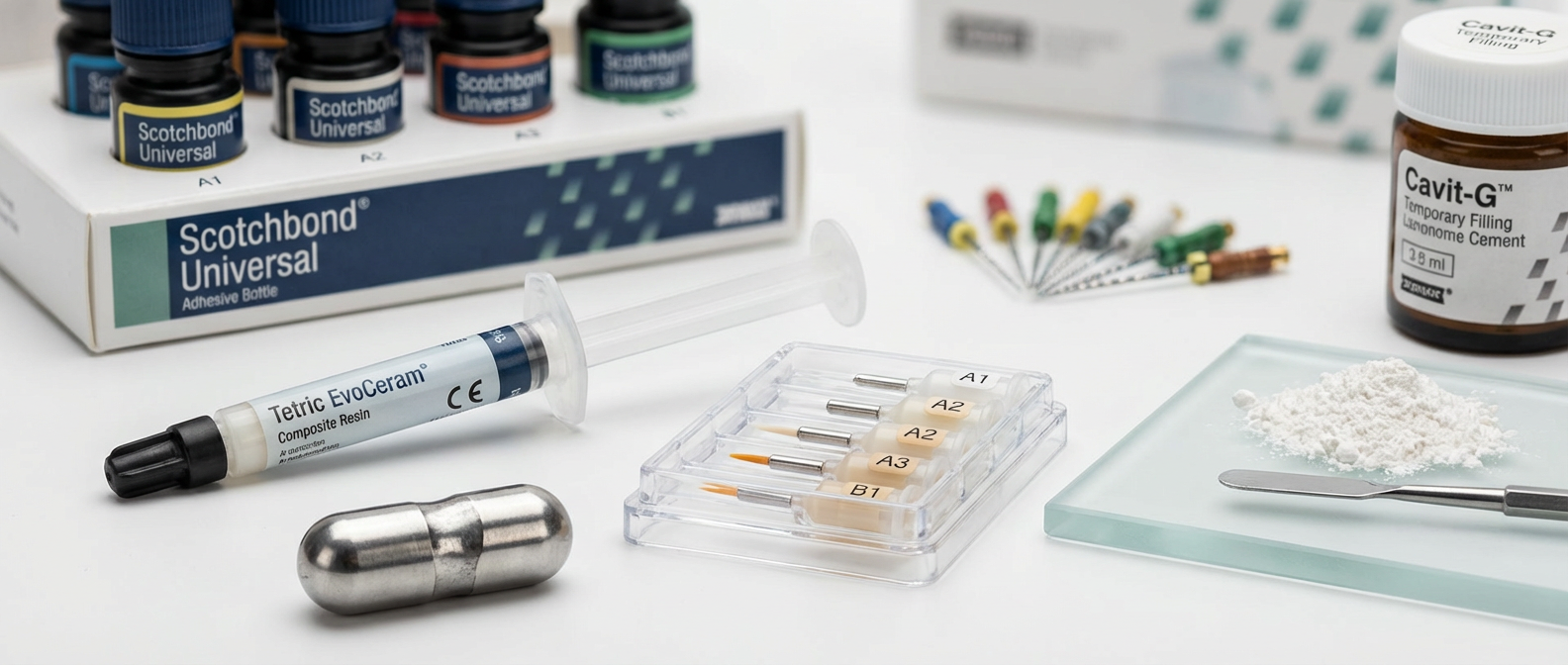 Пломбировочные и реставрационные материалы для стоматологии