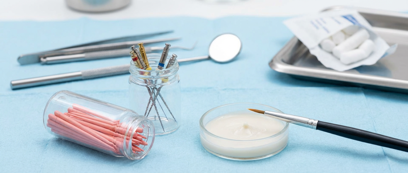 Эндодонтические материалы для лечения корневых каналов