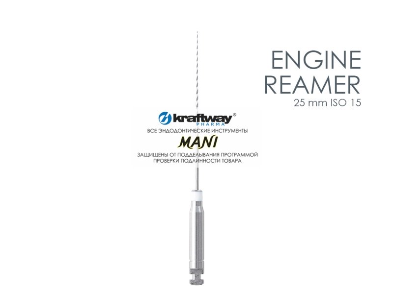 Дрильборы машинные Mani, 25мм, ISO-15 (6шт.)