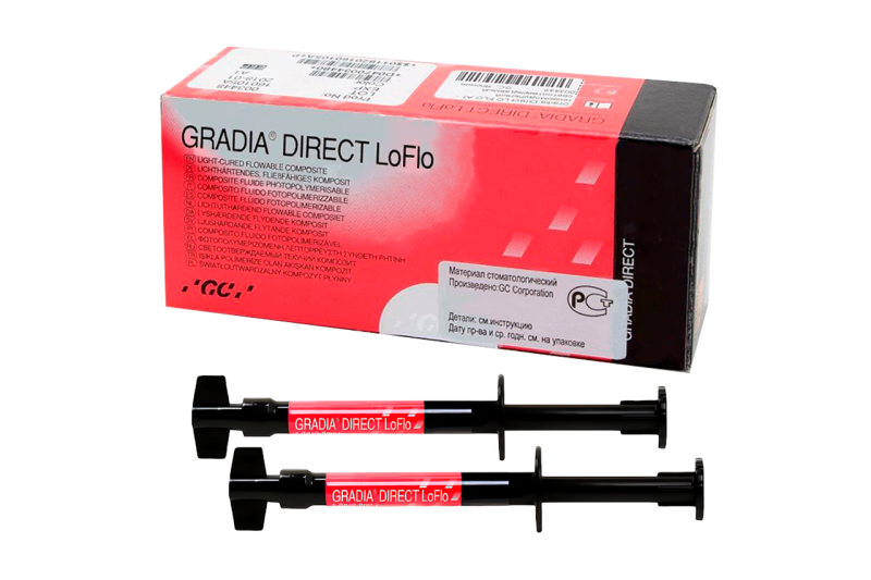 Gradia Direct LoFlo А2 (Градия Лоу Флоу), GC, 1.3гр. (1шт.) Gradia Direct LoFlo А2 (Градия Лоу Флоу), GC, 1.3гр. (1шт.)