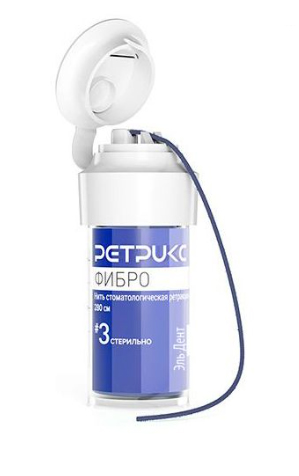 Нить ретракционная Ретрикс Фибро №3, без пропитки 280см.