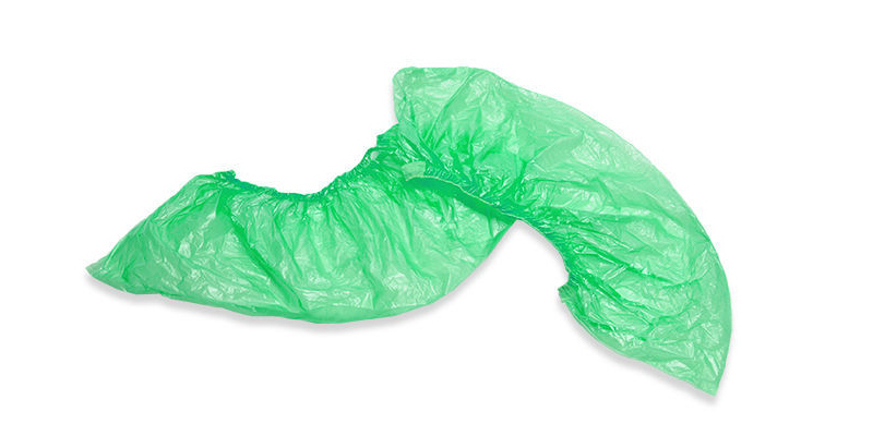 Бахилы EleGreen зеленые