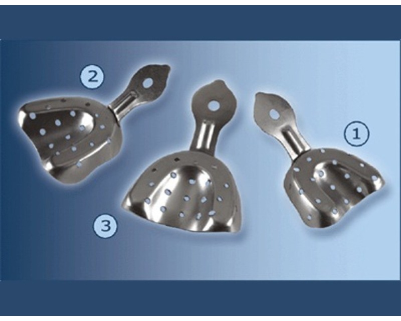 Ложка оттискная металлическая Sammar №1 (верх) (1шт.)