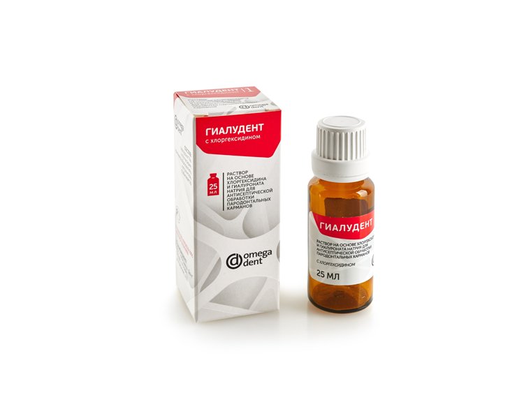 Гиалудент Omega Dent, раствор 25мл.
