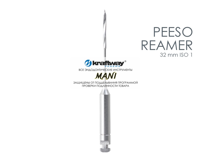 Peeso Reamers, Mani, 32мм, ISO-1 (6шт.)
