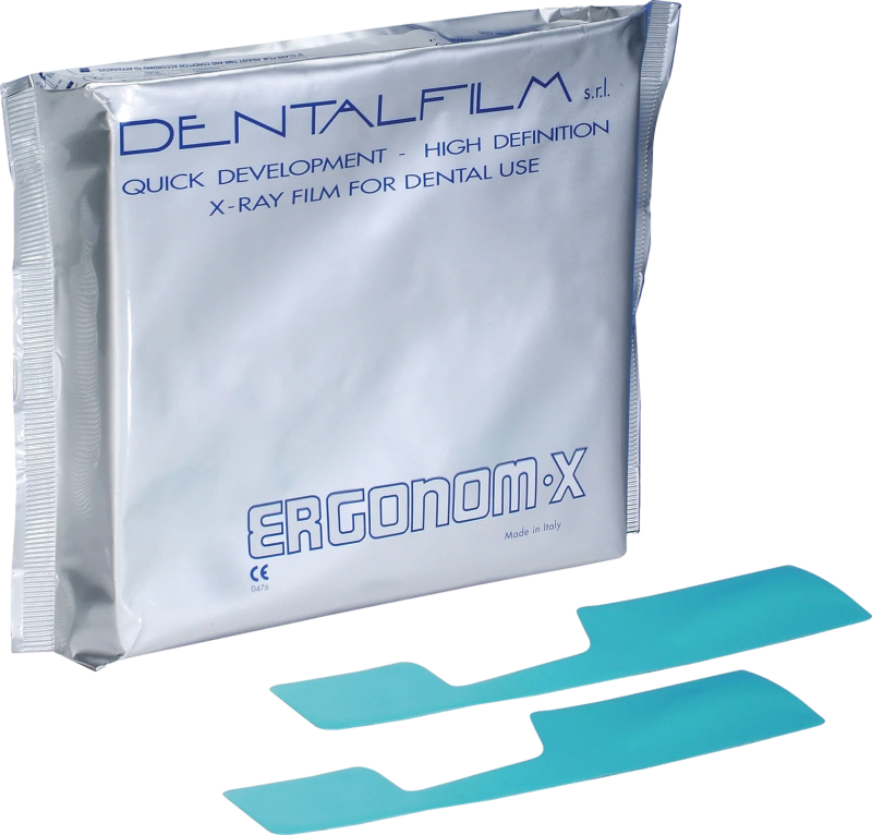 Пленка рентгеновская Ergonom-X (Эргоном Икс), Dental Film, самопроявляющаяся (50шт.)