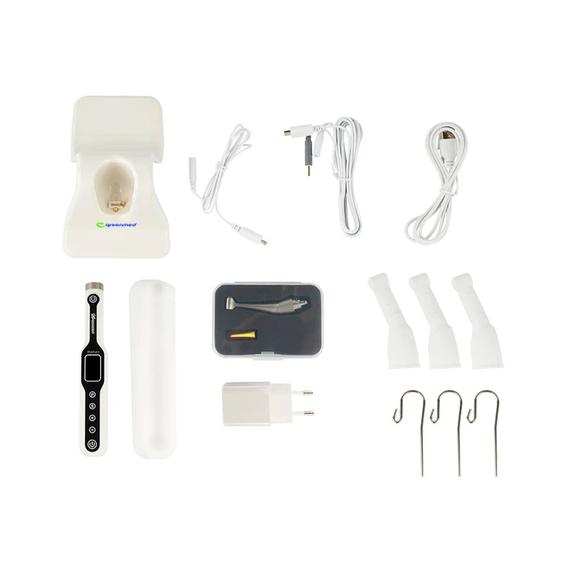 Эндомотор GreenMED iRoot Pro с апекслокатором и функцией RECIPROC, беспроводной4 Эндомотор GreenMED iRoot Pro с апекслокатором и функцией RECIPROC, беспроводной4