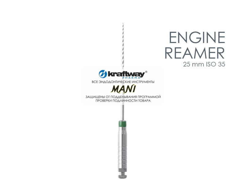 Дрильборы машинные Mani, 25мм, ISO-35 (6шт.)