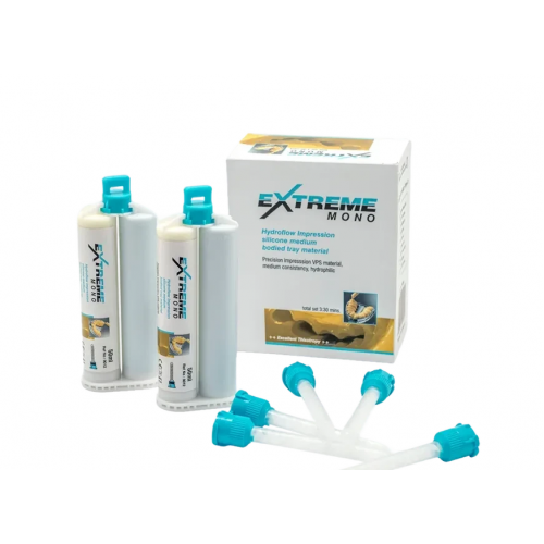 Extreme Mono (Экстрим Моно), Medicept Dental, монофазный А-силликон средней вязкости (2х50мл.) Extreme Mono (Экстрим Моно), Medicept Dental, монофазный А-силликон средней вязкости (2х50мл.)