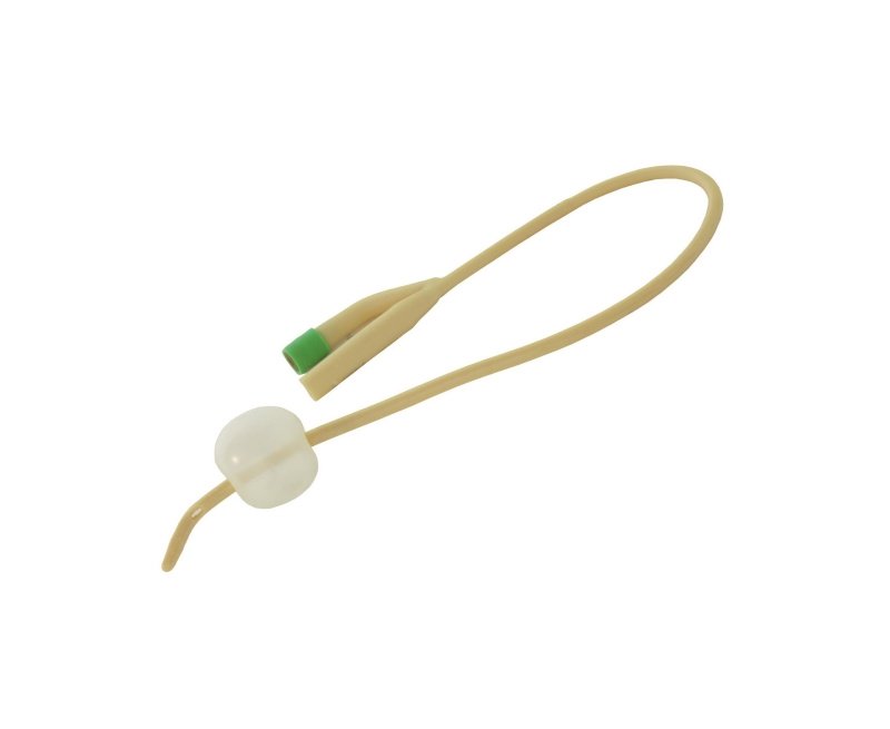 Катетеры Фолея 2х ходовой с латексным гидрофильным покрытием, конец типа Тиманна Certus CH 12 (10шт)