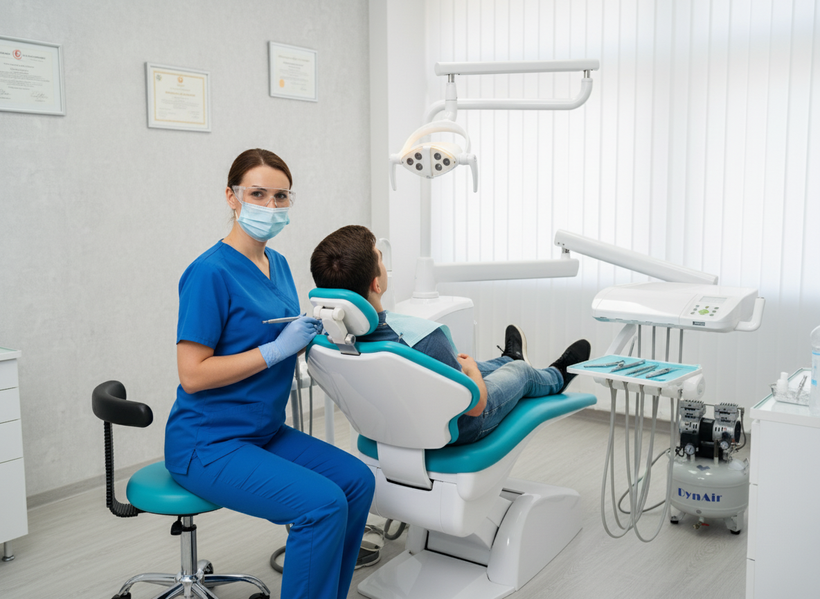 Комплект стоматологического оборудования для кабинета «Лайт»