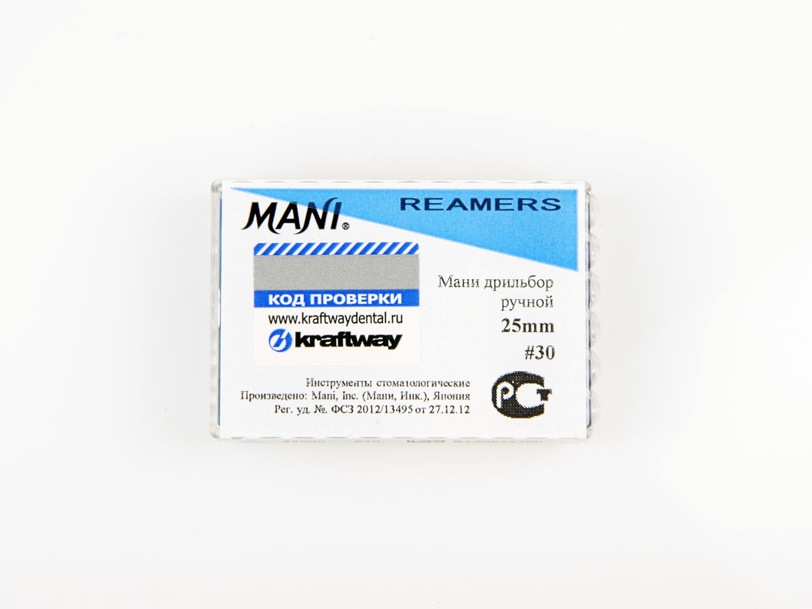 Reamers, Mani, 25мм, ISO-30 (6шт.)3