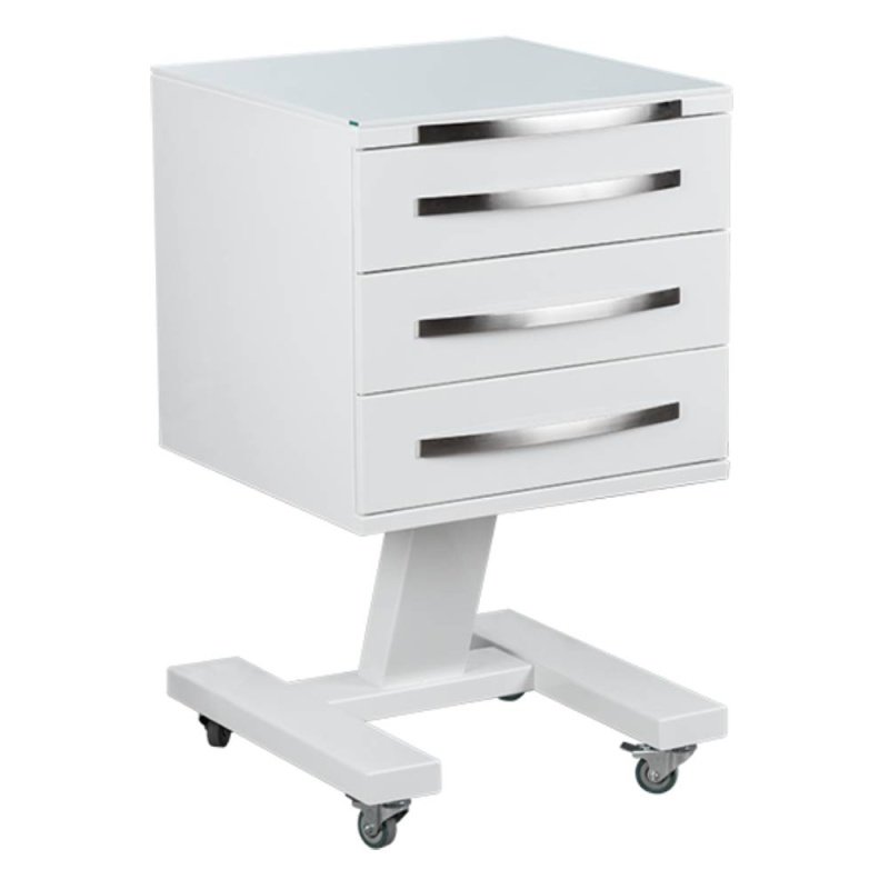 Столик врача стоматолога передвижной Виталия Стол С3 (500х525х865)