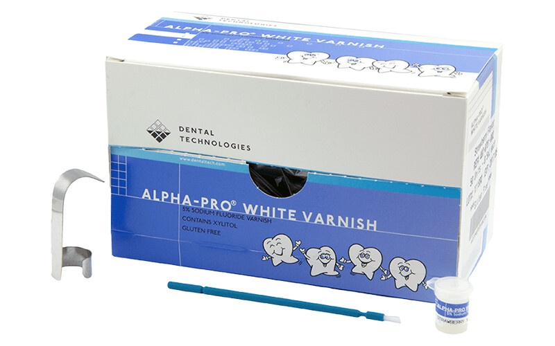 Alpha-Pro White Varnish Унидоза, Dental Technologies, вкус Дыня 0,5мл. (1шт.)
