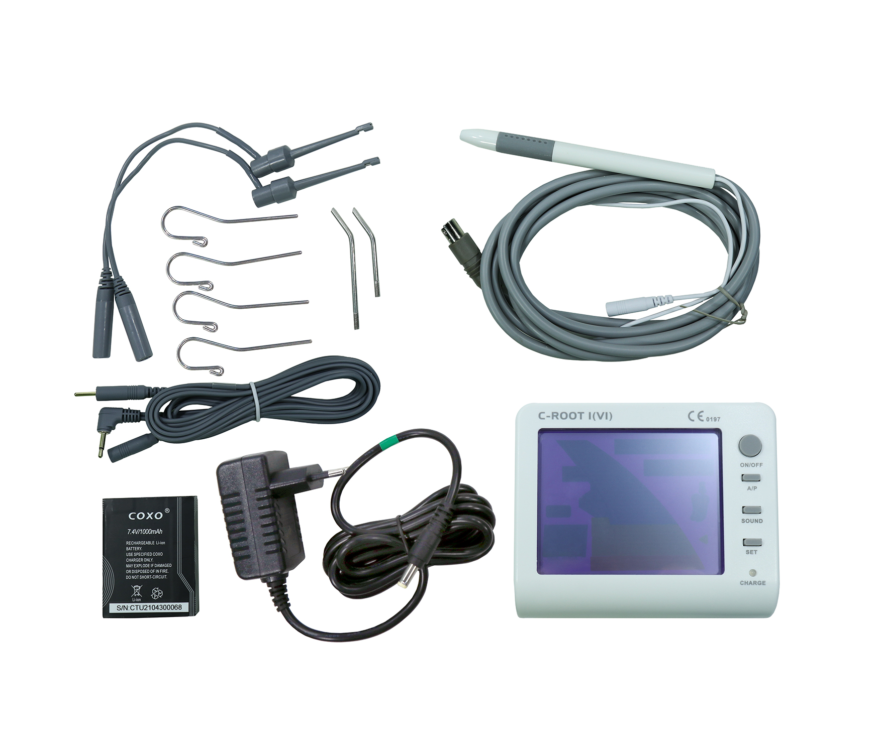 Апекслокатор Coxo C-Root I (VI) со встроенным пульпотестером3 Апекслокатор Coxo C-Root I (VI) со встроенным пульпотестером3