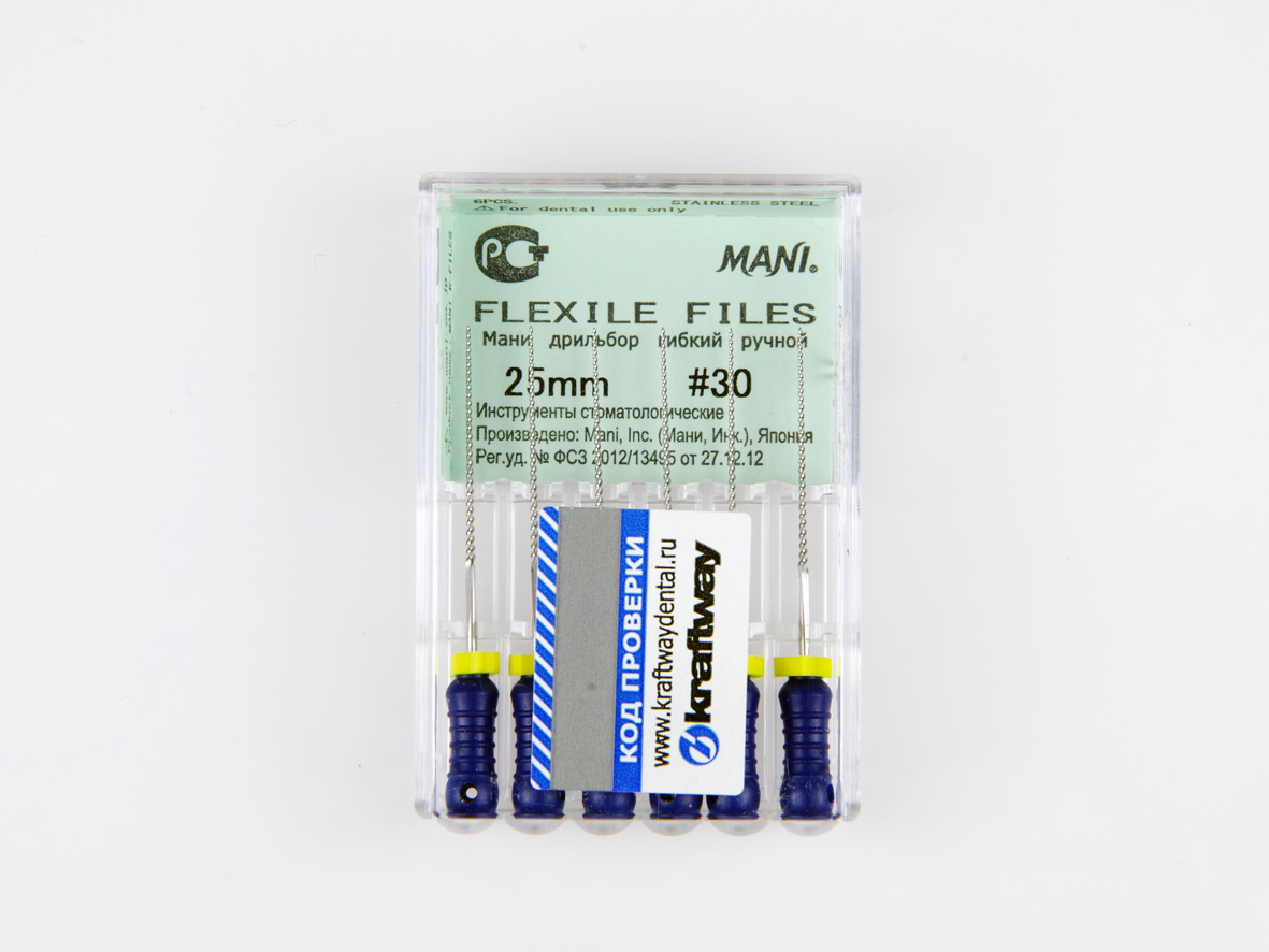 Flexile Files, Mani, 25мм, ISO-30 (6шт.)2