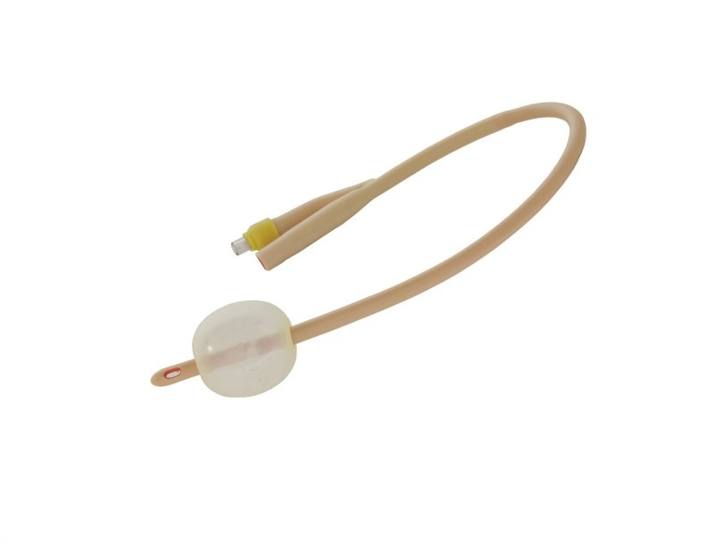 Катетеры Фолея 2х ходовой с латексным гидрофильным покрытием, армированный Certus CH 16 (10шт)