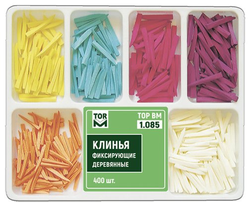 Клинья фиксирующие деревянные Top BM 1.085 (400шт.) Клинья фиксирующие деревянные Top BM 1.085 (400шт.)