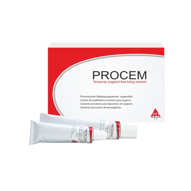 Procem (Процем), PD, цемент для временной фиксации (2х25гр.)