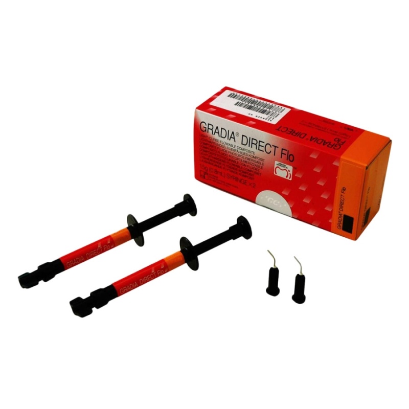 Gradia Direct Flow А2 (Градия Директ Флоу), GC, шприц 1,5гр. (1шт.) Gradia Direct Flow А2 (Градия Директ Флоу), GC, шприц 1,5гр. (1шт.)