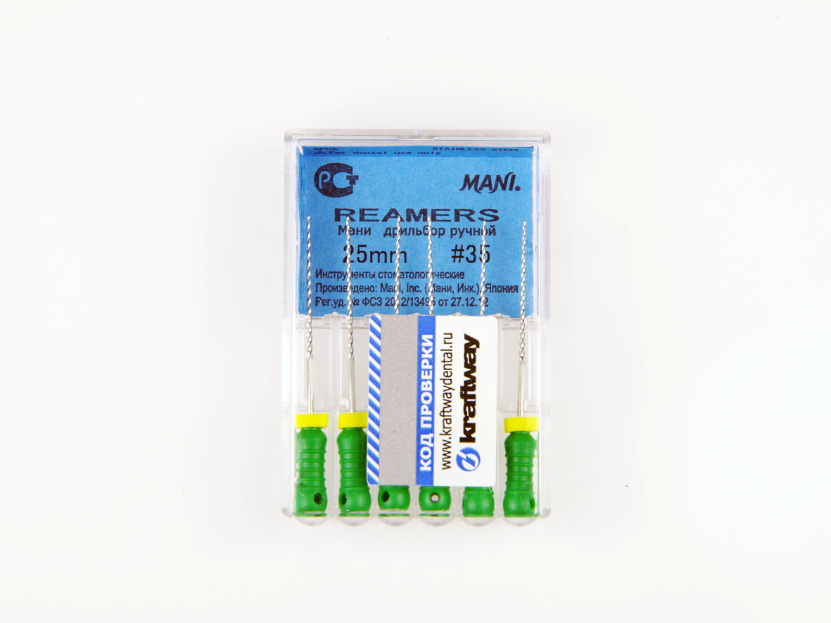 Reamers, Mani, 25мм, ISO-35 (6шт.)2