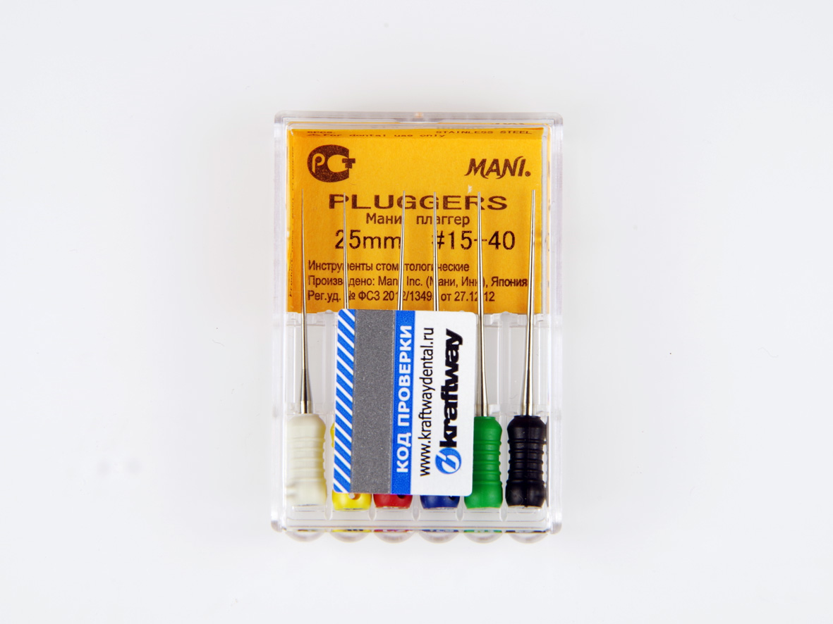 Pluggers, Mani, 25мм, ISO-(15-40) (6шт.)2