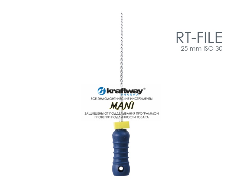 RT-Files, Mani, 25мм, ISO-30 (6шт.)