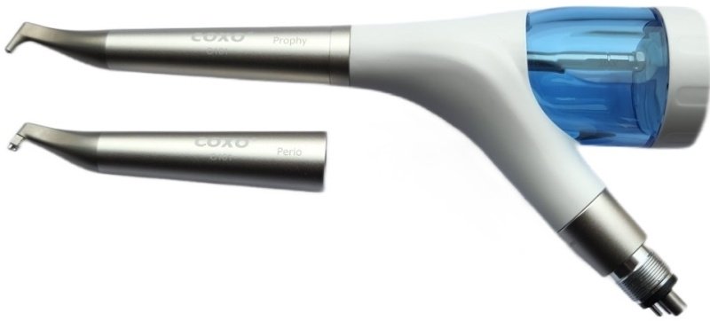 Пескоструйный апарат с подачей воды Coxo CP-1 (с двумя носиками)