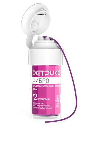 Нить ретракционная Ретрикс Фибро №2, без пропитки 280см.