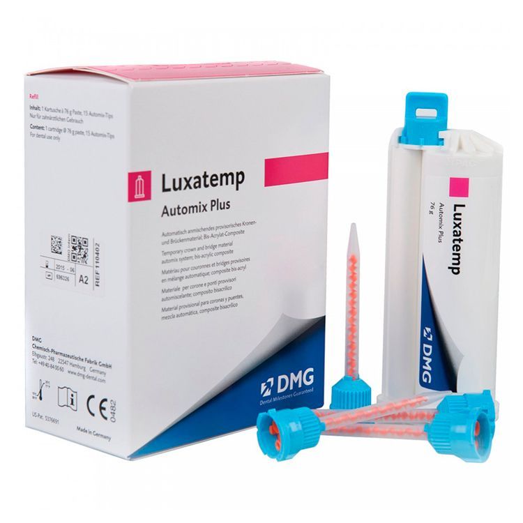 LUXATEMP Automix Plus A2 (Люксатемп Автомикс), DMG, для изготовления временныз коронок 76гр.