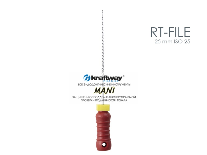 RT-Files, Mani, 25мм, ISO-25 (6шт.)