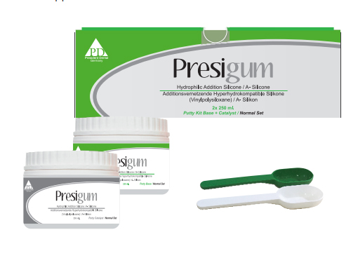 Presigum Normal Set Putty Kit (Пресигам База), PD, оттискной А-Силликон (2х250мл.) Presigum Normal Set Putty Kit (Пресигам База), PD, оттискной А-Силликон (2х250мл.)