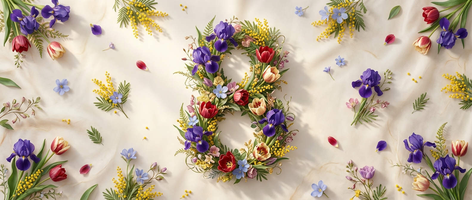 Поздравляем с Международным женским днем — 8 Марта