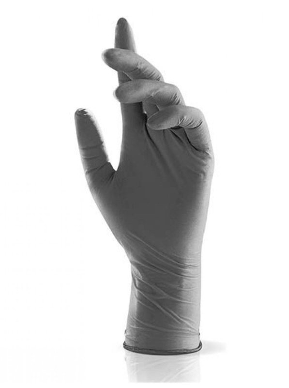 Перчатка нитриловая MediOK Style Graphite L Серая (50 пар) Перчатка нитриловая MediOK Style Graphite L Серая (50 пар)