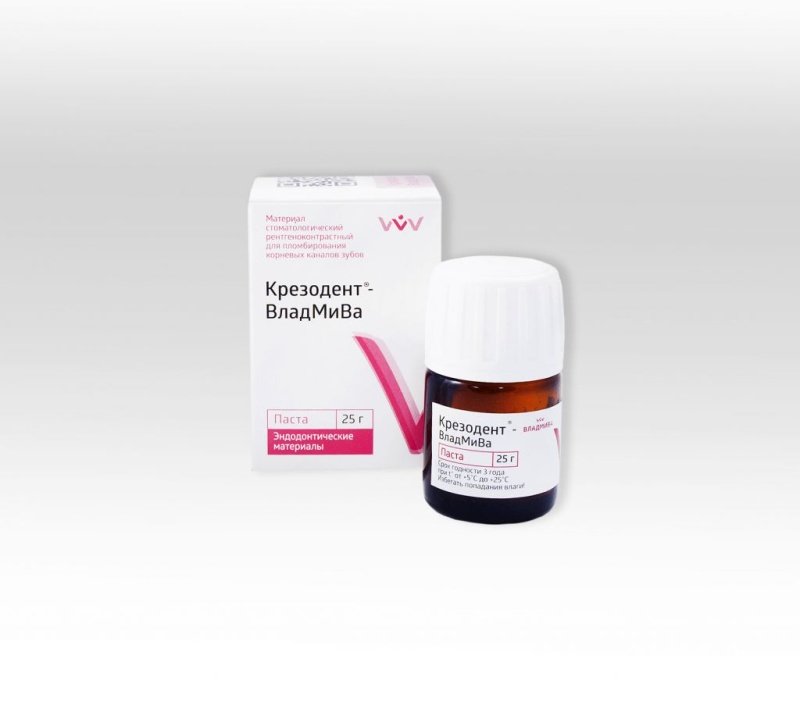 Крезодент-ВладМиВа, паста 25гр.