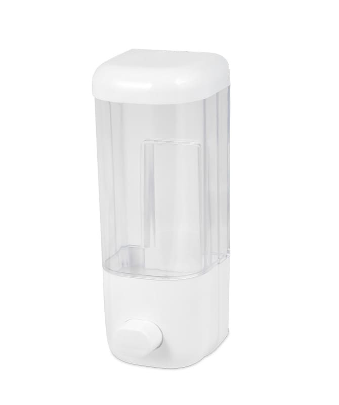 Дозатор кнопочный настенный V 0.55, 500мл. (пластик)