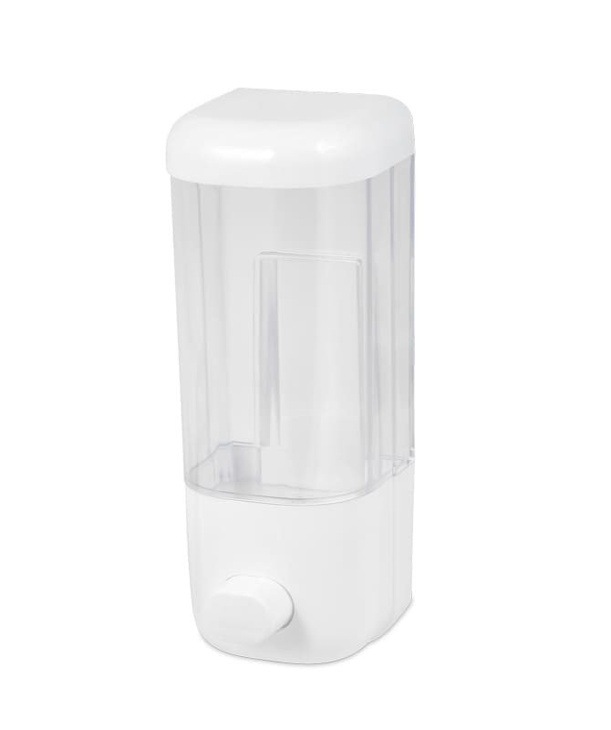 Дозатор кнопочный настенный V 0.55, 500мл. (пластик)