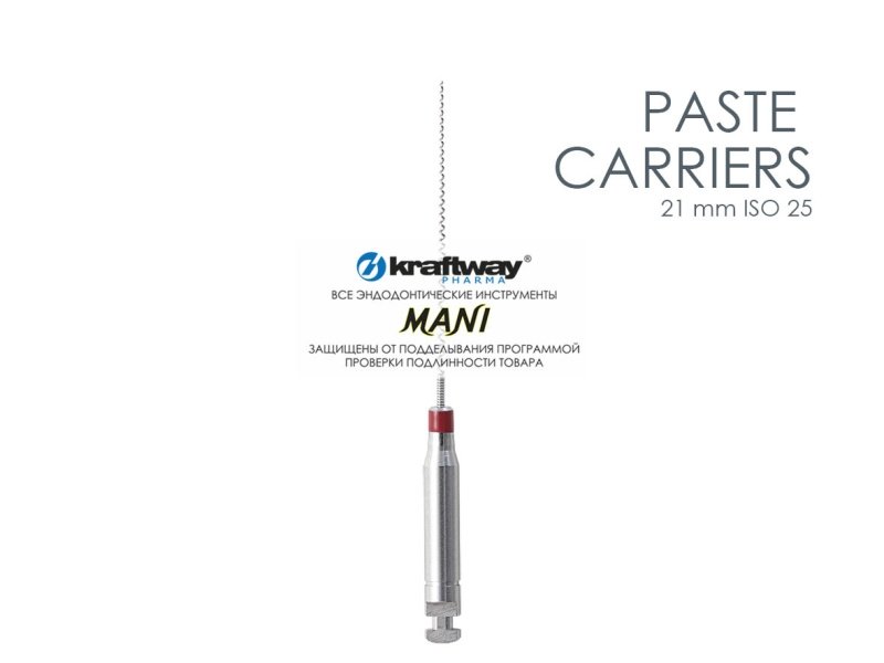 Каналонаполнители Mani, 21мм, ISO-25 (4шт.)