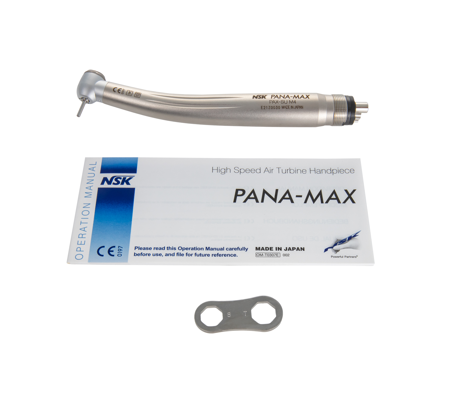 Турбинный наконечник NSK Pana-Max PAX-SU M4 с керамическими подшипниками3