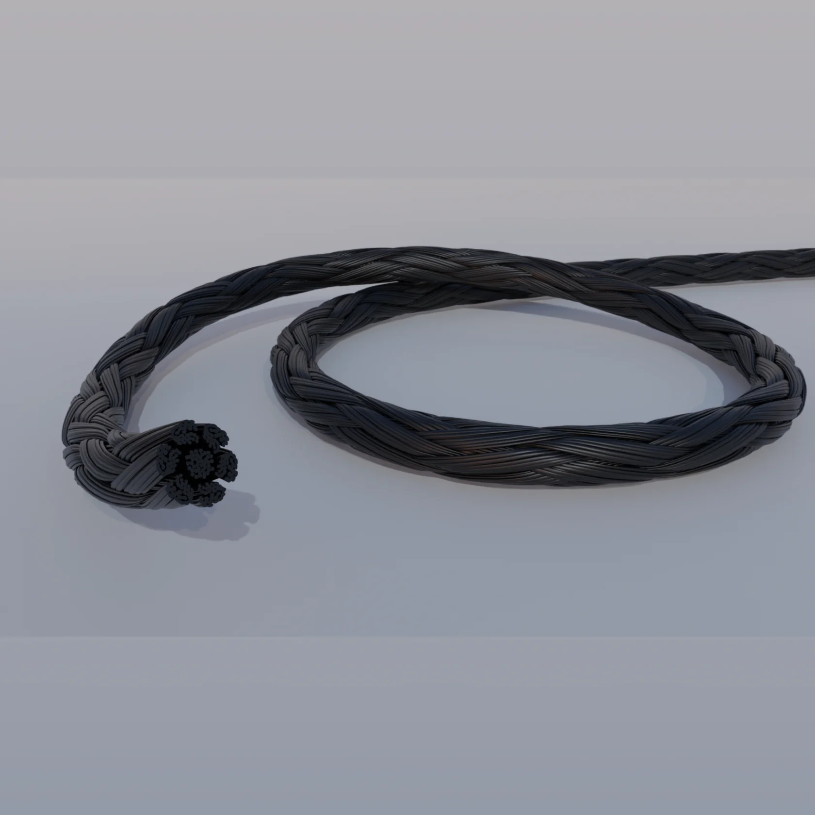 Шелк черный