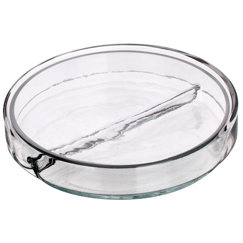 Чаша Петри двухсекционная, МиниМед, 100х20мм. толщина 3мм. (1шт.)