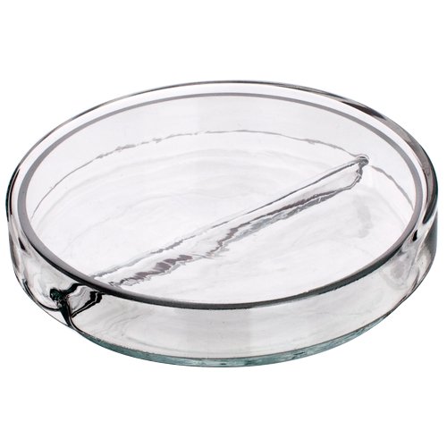 Чаша Петри двухсекционная, МиниМед, 100х20мм. толщина 3мм. (1шт.)