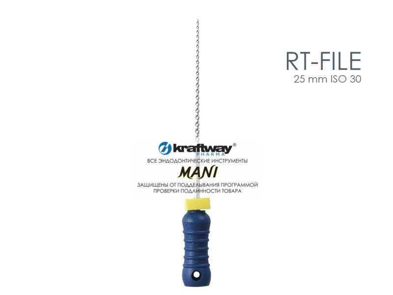RT-Files, Mani, 25мм, ISO-30 (6шт.)