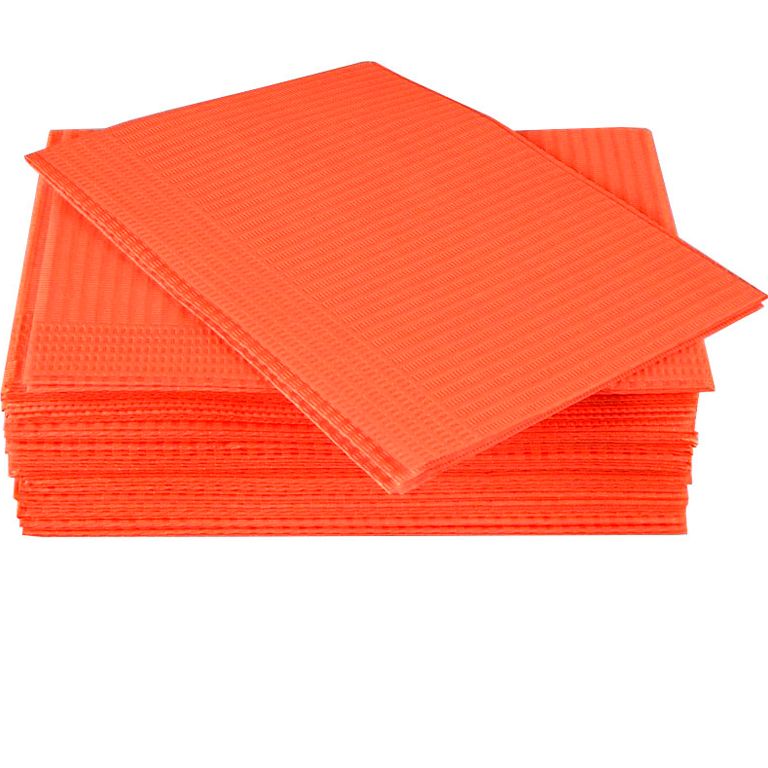 Салфетки нагрудные Кристи Премиум Интенсив, Оранжевые