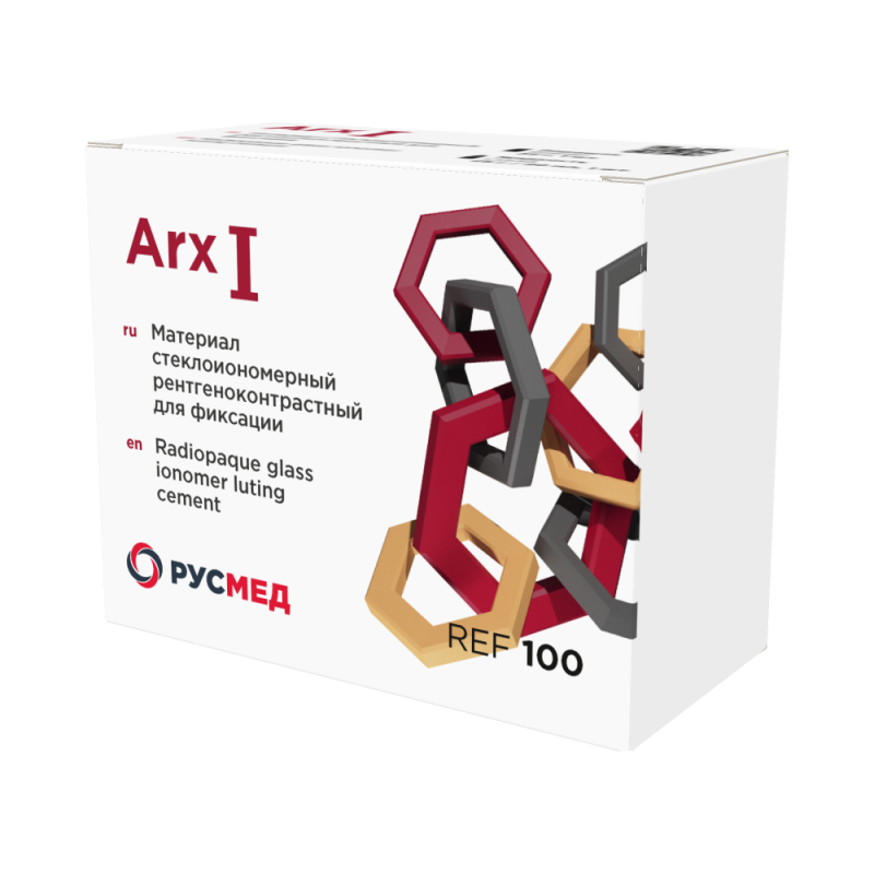 ARX I (Аркс 1), РусМед, цемент стеклоиномерный (35гр.+25мл.)