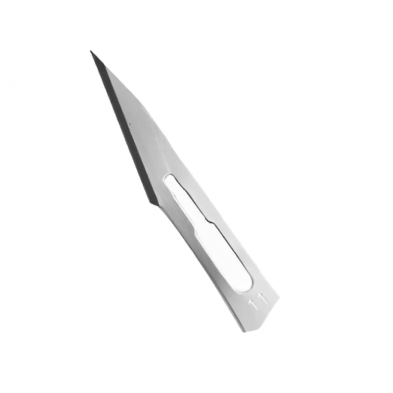 Лезвие хирургическое Ensent 11, углеродистая сталь (1шт.)
