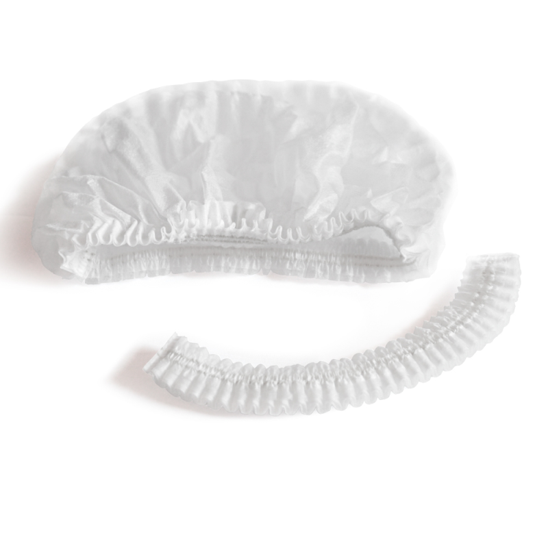 Шапочка медицинская СпецМедЗащита Шарлотта, Белая (50шт.)