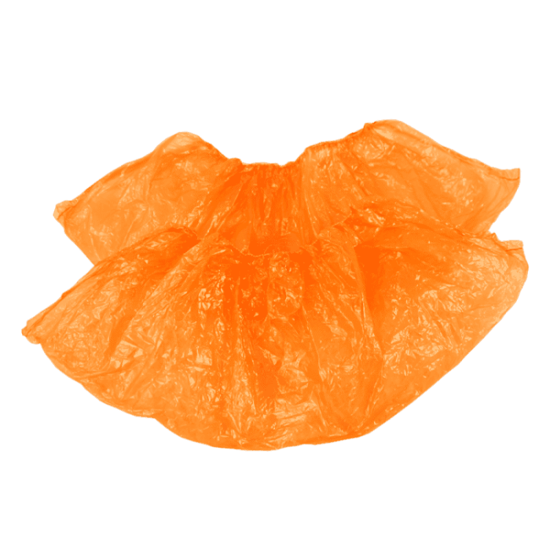 Бахилы EleGreen оранжевые