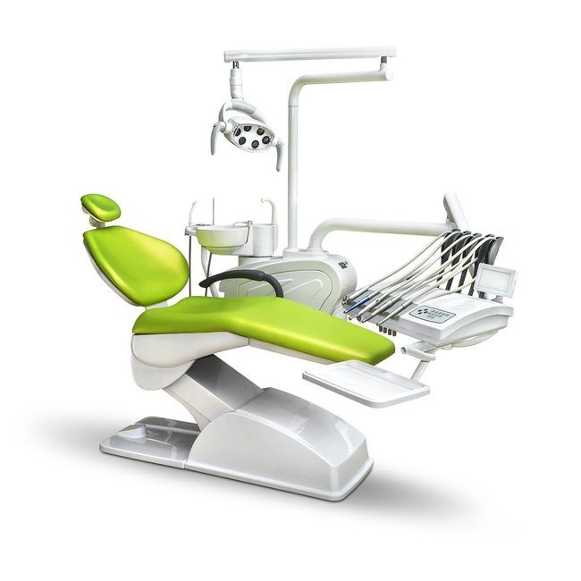 Стоматологическая установка ANYA AY-A 1000 нижняя подача (салатовый цвет)